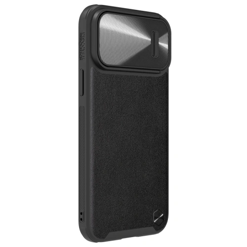 Kup Etui Nillkin Camshield Leather S Apple iPhone 13 Pro Max fekete - NLK874 - {ean13} - Sklep Home Screen