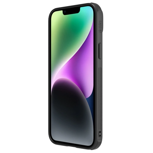 Kup Etui Nillkin Camshield Leather S Apple iPhone 14 Plus / 15 Plus fekete - NLK876 - {ean13} - Sklep Home Screen