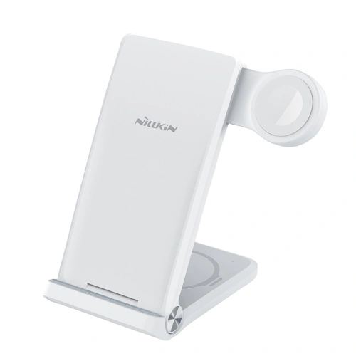 Kup Încărcător wireless Nillkin Wireless Charging Powertrio 3in1 MFI + adaptor Apple Watch - NLK877 - {ean13} - Sklep Home Screen