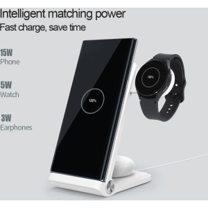 Kup Ładowarka bezprzewodowa Nillkin Wireless Charging Powertrio 3in1 + adapter Garmin - NLK879 - {ean13} - Sklep Home Screen