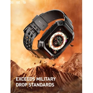 Kup Pasek + szkło Supcase Unicorn Beetle Pro Apple Watch Ultra 49mm Negru - SPC338 - {ean13} - Sklep Home Screen