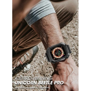 Kup Pasek + szkło Supcase Unicorn Beetle Pro Apple Watch Ultra 49mm Negru - SPC338 - {ean13} - Sklep Home Screen