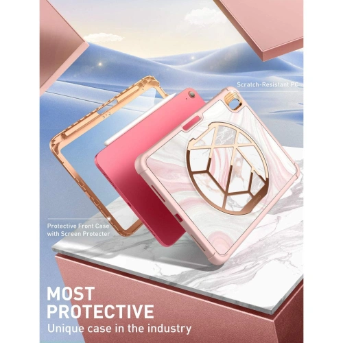 Kup Etui Supcase Cosmo Apple iPad 10.9 2022 (a 10-a generație) Marble Pink - SPC339 - {ean13} - Sklep Home Screen