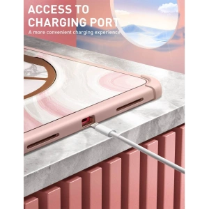Kup Etui Supcase Cosmo Apple iPad 10.9 2022 (a 10-a generație) Marble Pink - SPC339 - {ean13} - Sklep Home Screen