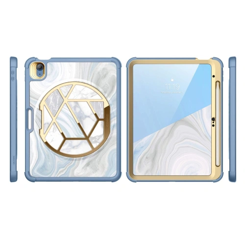 Kup Case Supcase Cosmo Apple iPad 10.9 2022 (10. Generation) Marmor Blau - SPC340 - {ean13} - Sklep Home Screen