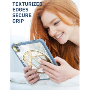 Kup Etui Supcase Cosmo Apple iPad 10.9 2022 (a 10-a generație) Marble Blue - SPC340 - {ean13} - Sklep Home Screen