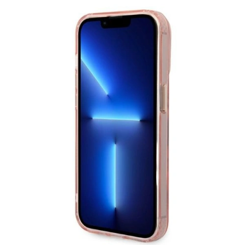 Kup Case Guess GUHMP14LHTCMP Apple iPhone 14 Pro rosa/pink Hartschale Goldrand Translucent MagSafe - GUE2319 - {ean13} - Sklep Home Screen