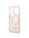 Kup Case Guess GUHMP14LHTCMP Apple iPhone 14 Pro rosa/pink Hartschale Goldrand Translucent MagSafe - GUE2319 - {ean13} - Sklep Home Screen