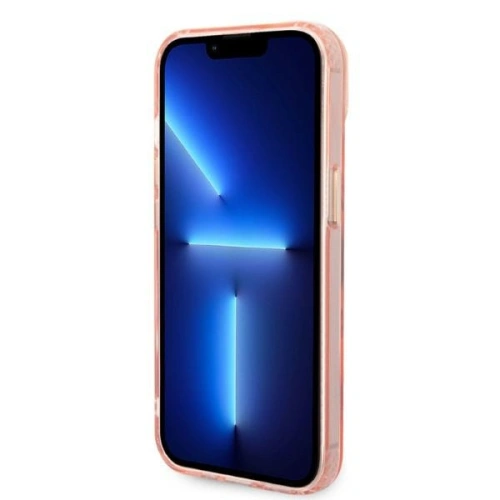 Buy Guess GUHMP14MHTCMP Apple iPhone 14 Plus / 15 Plus pink hard case Gold Outline Translucent MagSafe - GUE2320 - {ean13} - Home Screen Store Europe