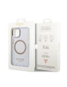 Kup Etui Guess GUHMP14SHTCMU Apple iPhone 14 purpurowy/purple hard case Gold Outline Translucent MagSafe - GUE2321 - {ean13} - Sklep Home Screen