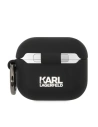 Kup Etui Karl Lagerfeld KLACA3SILKCK Apple AirPods 3 obal černý/black silikon Karl & Choupette - KLD1297 - {ean13} - Sklep Home Screen