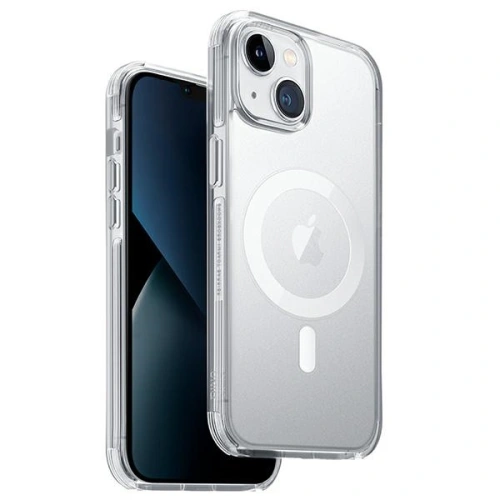Kup Etui UNIQ Combat Apple iPhone 14 Plus / 15 Plus MagClick Charging průhledný/dove satin clear - UNIQ821 - {ean13} - Sklep Home Screen