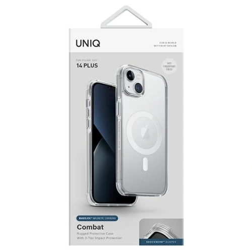 Buy UNIQ Combat Apple iPhone 14 Plus / 15 Plus MagClick Charging dove satin clear - UNIQ821 - {ean13} - Home Screen Store Europe