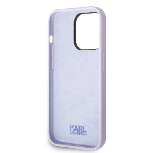 Kup Etui Karl Lagerfeld KLHCP14LSNIKBCU Apple iPhone 14 Pro hardcase purpuriu/purple Silicone Ikonik - KLD1308 - {ean13} - Sklep Home Screen