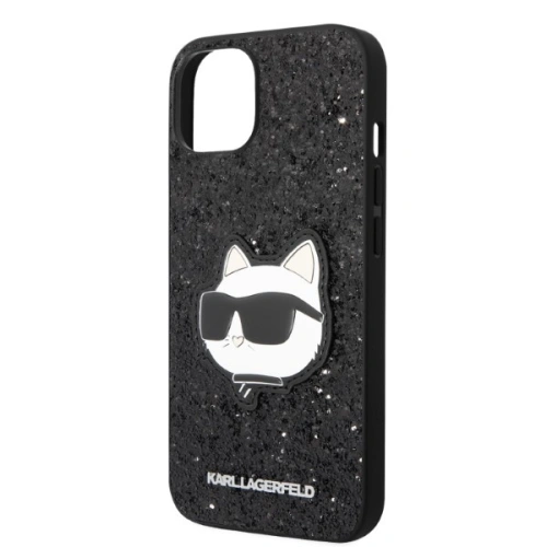 Kup Etui Karl Lagerfeld KLHCP14MG2CPK Apple iPhone 14 Plus / 15 Plus czarny/black hardcase Glitter Choupette Patch - KLD1311 - {ean13} - Sklep Home Screen