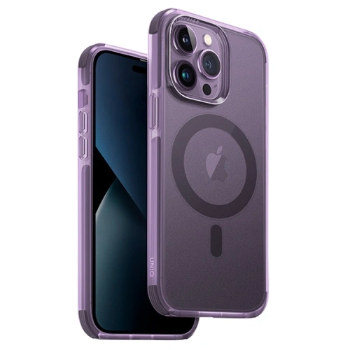 Kup Etui UNIQ Combat Apple iPhone 14 Pro Max MagClick Charging purpurowy/fig purple - UNIQ825 - {ean13} - Sklep Home Screen