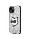 Kup Etui Karl Lagerfeld KLHCP14MG2CPS Apple iPhone 14 Plus / 15 Plus srebrny/silver hardcase Glitter Choupette Patch - KLD1312 - {ean13} - Sklep Home Screen