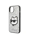 Kup Etui Karl Lagerfeld KLHCP14MG2CPS Apple iPhone 14 Plus / 15 Plus srebrny/silver hardcase Glitter Choupette Patch - KLD1312 - {ean13} - Sklep Home Screen