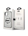 Kup Etui Karl Lagerfeld KLHCP14MG2CPS Apple iPhone 14 Plus / 15 Plus srebrny/silver hardcase Glitter Choupette Patch - KLD1312 - {ean13} - Sklep Home Screen