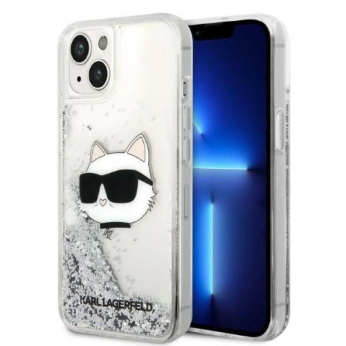 Kup Etui Karl Lagerfeld KLHCP14MLNCHCS Apple iPhone 14 Plus / 15 Plus argintiu/silver hardcase Glitter Choupette Head - KLD1313 - {ean13} - Sklep Home Screen