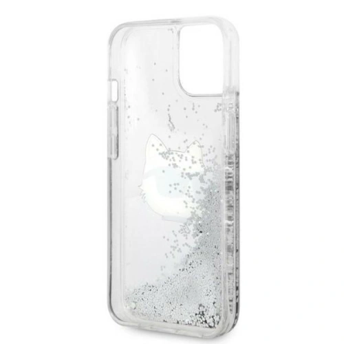 Kup Etui Karl Lagerfeld KLHCP14MLNCHCS Apple iPhone 14 Plus / 15 Plus srebrny/silver hardcase Glitter Choupette Head - KLD1313 - {ean13} - Sklep Home Screen