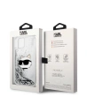 Kup Etui Karl Lagerfeld KLHCP14MLNCHCS Apple iPhone 14 Plus / 15 Plus srebrny/silver hardcase Glitter Choupette Head - KLD1313 - {ean13} - Sklep Home Screen