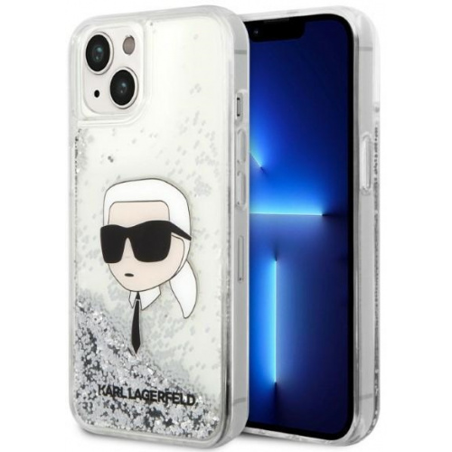 Kup Etui Karl Lagerfeld KLHCP14MLNKHCH Apple iPhone 14 Plus srebrny/silver hardcase Glitter Karl Head - 3666339086855 - KLD1314 - Homescreen.pl
