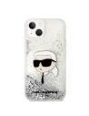 Kup Etui Karl Lagerfeld KLHCP14MLNKHCH Apple iPhone 14 Plus / 15 Plus ezüst/silver kemény tok Glitter Karl Head - KLD1314 - {ean13} - Sklep Home Screen