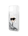 Kup Etui Karl Lagerfeld KLHCP14MLNKHCH Apple iPhone 14 Plus / 15 Plus ezüst/silver kemény tok Glitter Karl Head - KLD1314 - {ean13} - Sklep Home Screen