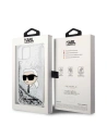 Kup Etui Karl Lagerfeld KLHCP14MLNKHCH Apple iPhone 14 Plus / 15 Plus ezüst/silver kemény tok Glitter Karl Head - KLD1314 - {ean13} - Sklep Home Screen
