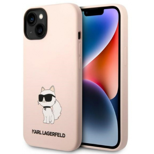 Kup Etui Karl Lagerfeld KLHCP14MSNCHBCP Apple iPhone 14 Plus hardcase różowy/pink Silicone Choupette - 3666339086695 - KLD1315 - Homescreen.pl