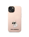 Buy Karl Lagerfeld KLHCP14MSNCHBCP Apple iPhone 14 Plus / 15 Plus hardcase pink Silicone Choupette - KLD1315 - {ean13} - Home Screen Store Europe