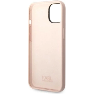 Etui Karl Lagerfeld KLHCP14MSNCHBCP Apple iPhone 14 Plus / 15 Plus hardcase różowy/pink Silicone Choupette