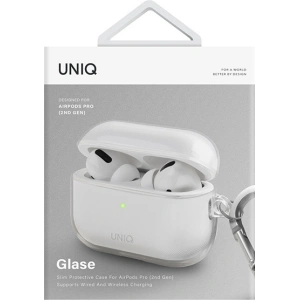 Etui UNIQ Glase Apple AirPods Pro 2 przeźroczysty/glossy clear Etui UNIQ Glase Apple AirPods Pro 2 przeźroczysty/glossy clear