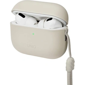 Kup Etui UNIQ Lino Apple AirPods Pro 2 Silicone beżowy/beige ivory - UNIQ828 - {ean13} - Sklep Home Screen