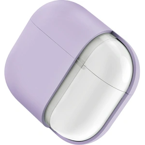 Etui UNIQ Lino Apple AirPods Pro 2 Silicone liliowy/lilac lavender Etui UNIQ Lino Apple AirPods Pro 2 Silicone liliowy/lilac lavender