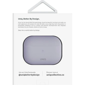 Etui UNIQ Lino Apple AirPods Pro 2 Silicone liliowy/lilac lavender Etui UNIQ Lino Apple AirPods Pro 2 Silicone liliowy/lilac lavender