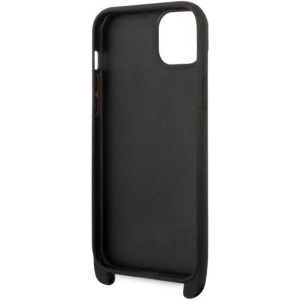Etui Karl Lagerfeld KLHCP14MSTMMK Apple iPhone 14 Plus / 15 Plus hardcase czarny/black Monogram Plaque Logo Strap