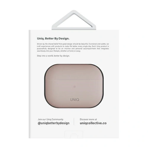 Kup Etui UNIQ Lino Apple AirPods Pro 2 Silicone różowy/blush pink - UNIQ832 - {ean13} - Sklep Home Screen