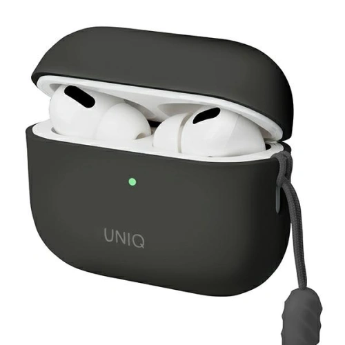 Kup Etui UNIQ Lino Apple AirPods Pro 2 Silicone szary/ash grey - UNIQ833 - {ean13} - Sklep Home Screen