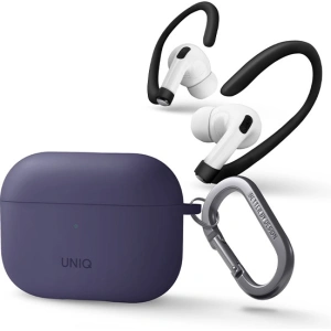 Buy UNIQ Nexo Apple AirPods Pro 2 + Ear Hooks Silicone fig purple - UNIQ835 - {ean13} - Home Screen Store Europe