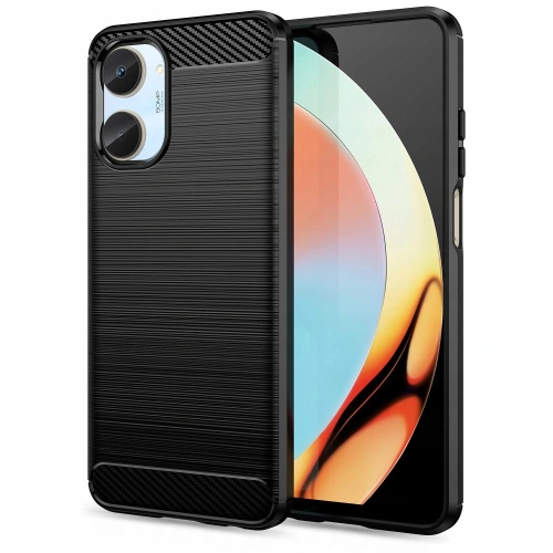 Kup Etui Tech-Protect TPUCarbon Realme 10 4G Fekete - THP1667 - {ean13} - Sklep Home Screen