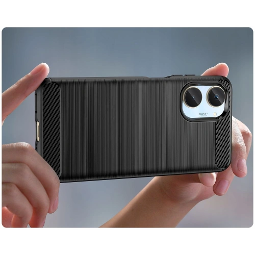 Kup Etui Tech-Protect TPUCarbon Realme 10 4G Fekete - THP1667 - {ean13} - Sklep Home Screen