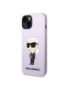 Kup Etui Karl Lagerfeld KLHCP14SSNIKBCU Apple iPhone 14 hardcase purpurowy/purple Silicone Ikonik - KLD1329 - {ean13} - Sklep Home Screen