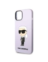 Kup Etui Karl Lagerfeld KLHCP14SSNIKBCU Apple iPhone 14 hardcase purpurowy/purple Silicone Ikonik - KLD1329 - {ean13} - Sklep Home Screen