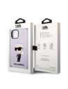 Kup Etui Karl Lagerfeld KLHCP14SSNIKBCU Apple iPhone 14 hardcase purpurowy/purple Silicone Ikonik - KLD1329 - {ean13} - Sklep Home Screen