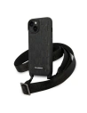Etui Karl Lagerfeld KLHCP14SSTMMK Apple iPhone 14 keménytok fekete/black Monogram Plaque Logo Strap