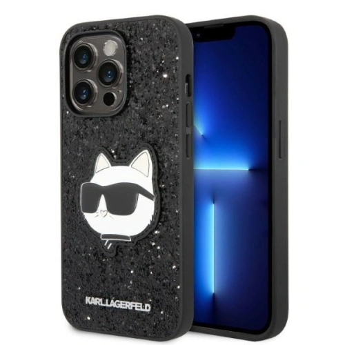 Kup Etui Karl Lagerfeld KLHCP14XG2CPK Apple iPhone 14 Pro Max černý/black hardcase Glitter Choupette Patch - KLD1332 - {ean13} - Sklep Home Screen