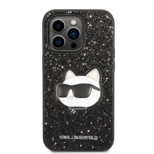 Kup Etui Karl Lagerfeld KLHCP14XG2CPK Apple iPhone 14 Pro Max černý/black hardcase Glitter Choupette Patch - KLD1332 - {ean13} - Sklep Home Screen