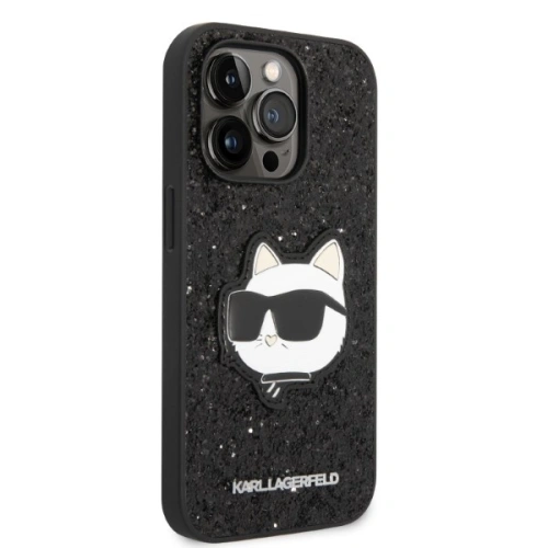 Kup Etui Karl Lagerfeld KLHCP14XG2CPK Apple iPhone 14 Pro Max černý/black hardcase Glitter Choupette Patch - KLD1332 - {ean13} - Sklep Home Screen